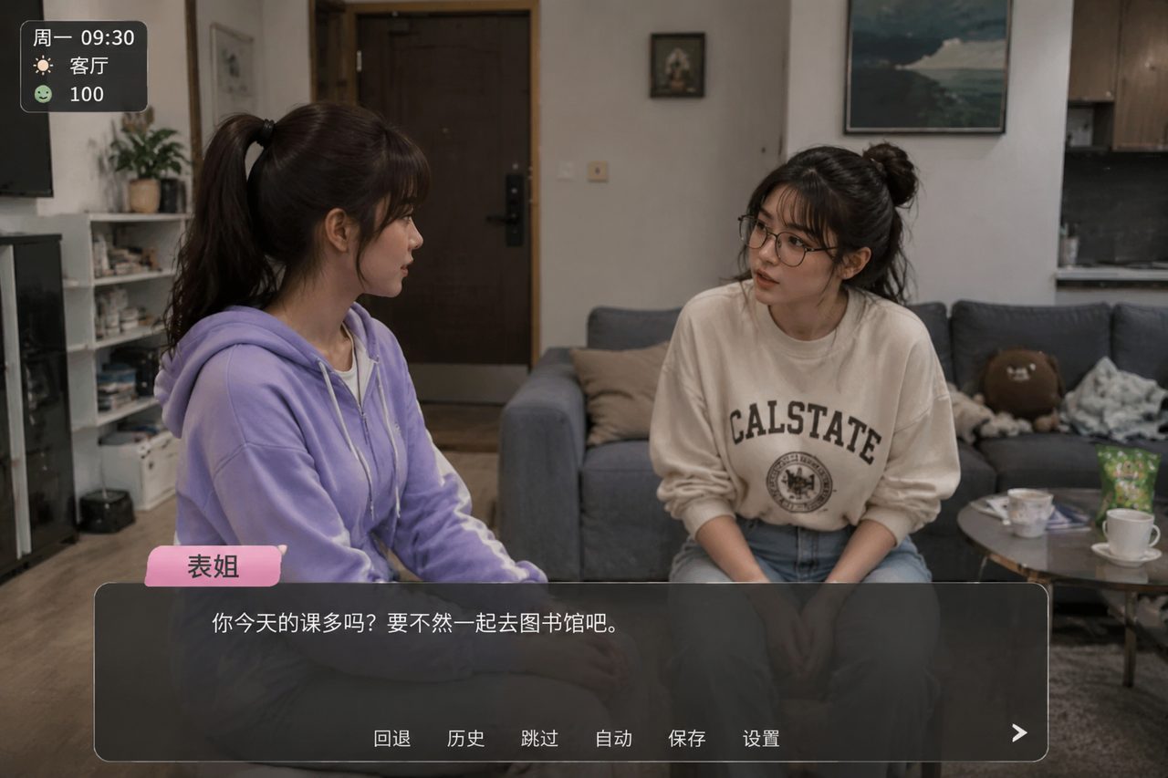 我的可爱表姐 角色路线 资料图 4